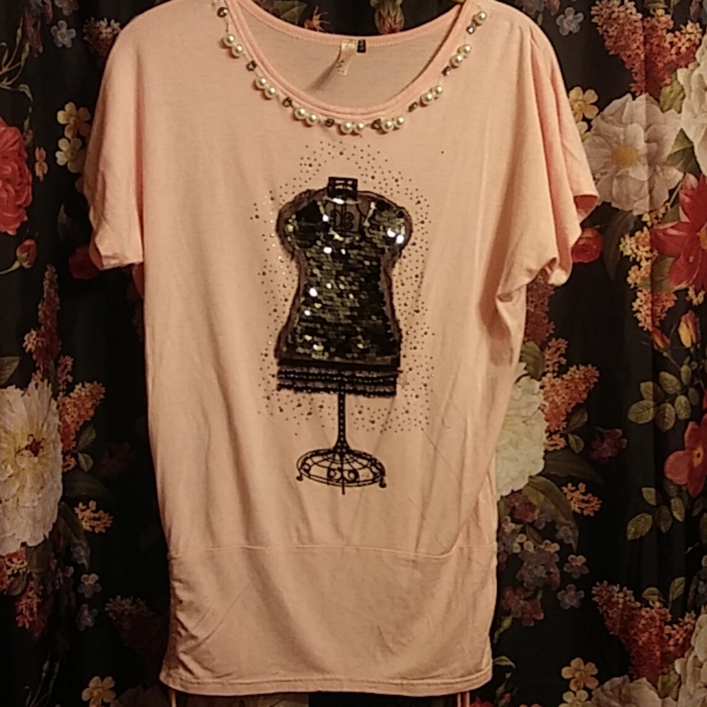 3 for $15 sequin tee